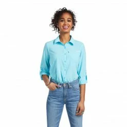 New ✨ Ariat 👩 Women's VentTEK II Stretch 👚 Shirt 🛒 18 Ariat Women's VentTEK II Stretch Shirt