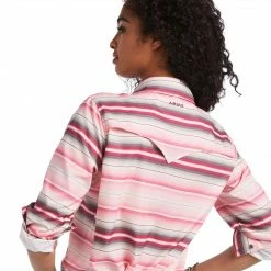 Brand new 👏 Ariat 👩 Women's Western VentTEK Stretch 👕 Shirt 💯 17 Ariat Women's Western VentTEK Stretch Shirt