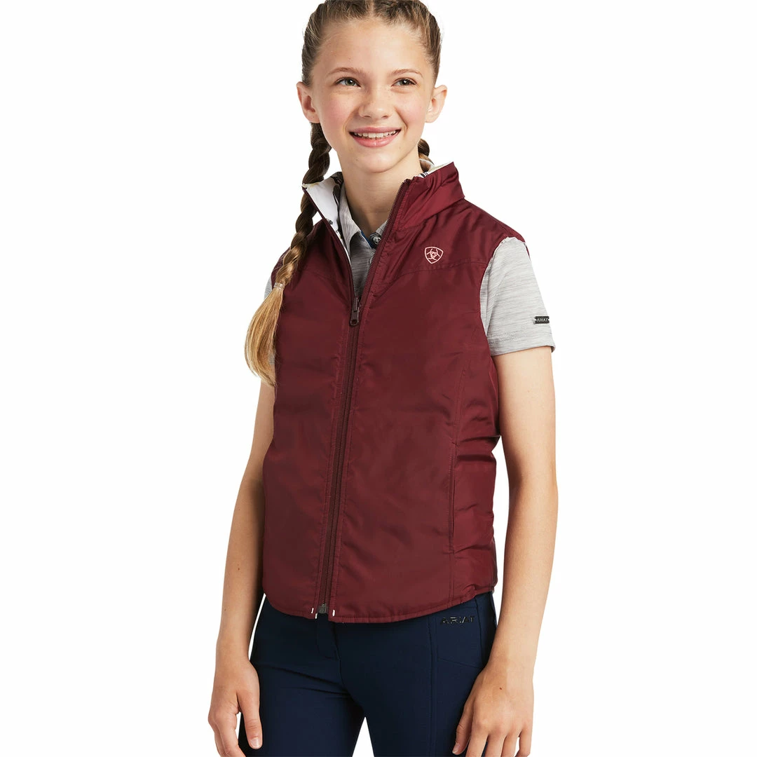 Coupon 🎉 Ariat Youth Bella Reversible Vest 💯 4 Ariat Youth Bella Reversible Vest