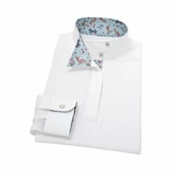 Essex Classics Girls "Danny & Ron's Rescue" Talent Yarn Wrap Collar Long Sleeve Show Shirt