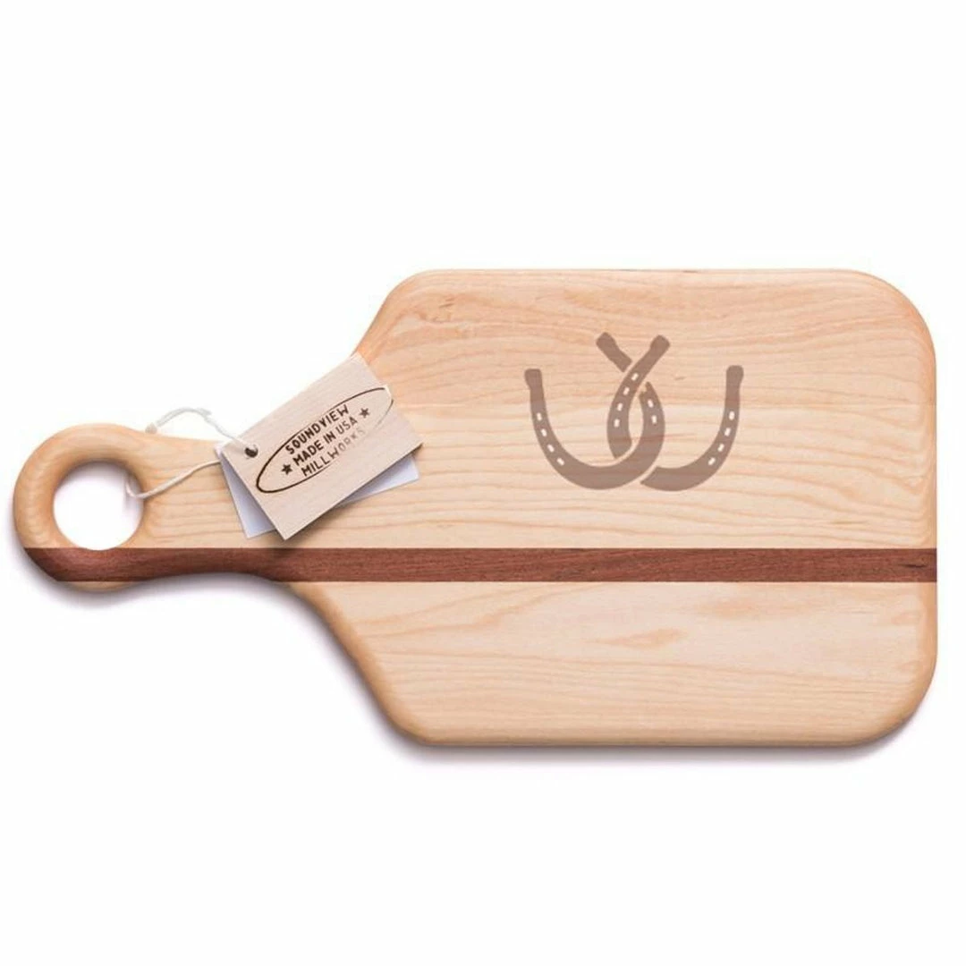 Flash Sale ๐ Soundview Millworks Equestrian Decor SVM Handled Cheese Board ๐ฅฐ 4 Soundview Millworks Equestrian Decor SVM Handled Cheese Board