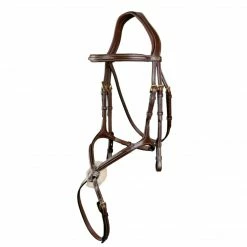 Sagmae English Bridles Dyon Fancy Figure 8 Bridle - D Collection