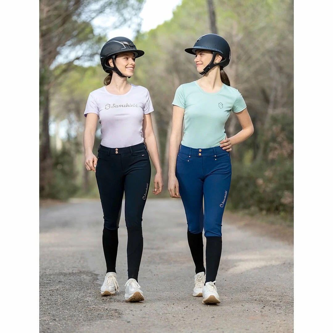 Promo ✔️ Samshield 👩 Women's Adele Knee Grip Breeches 😀 23 Samshield Women's Adele Knee Grip Breeches