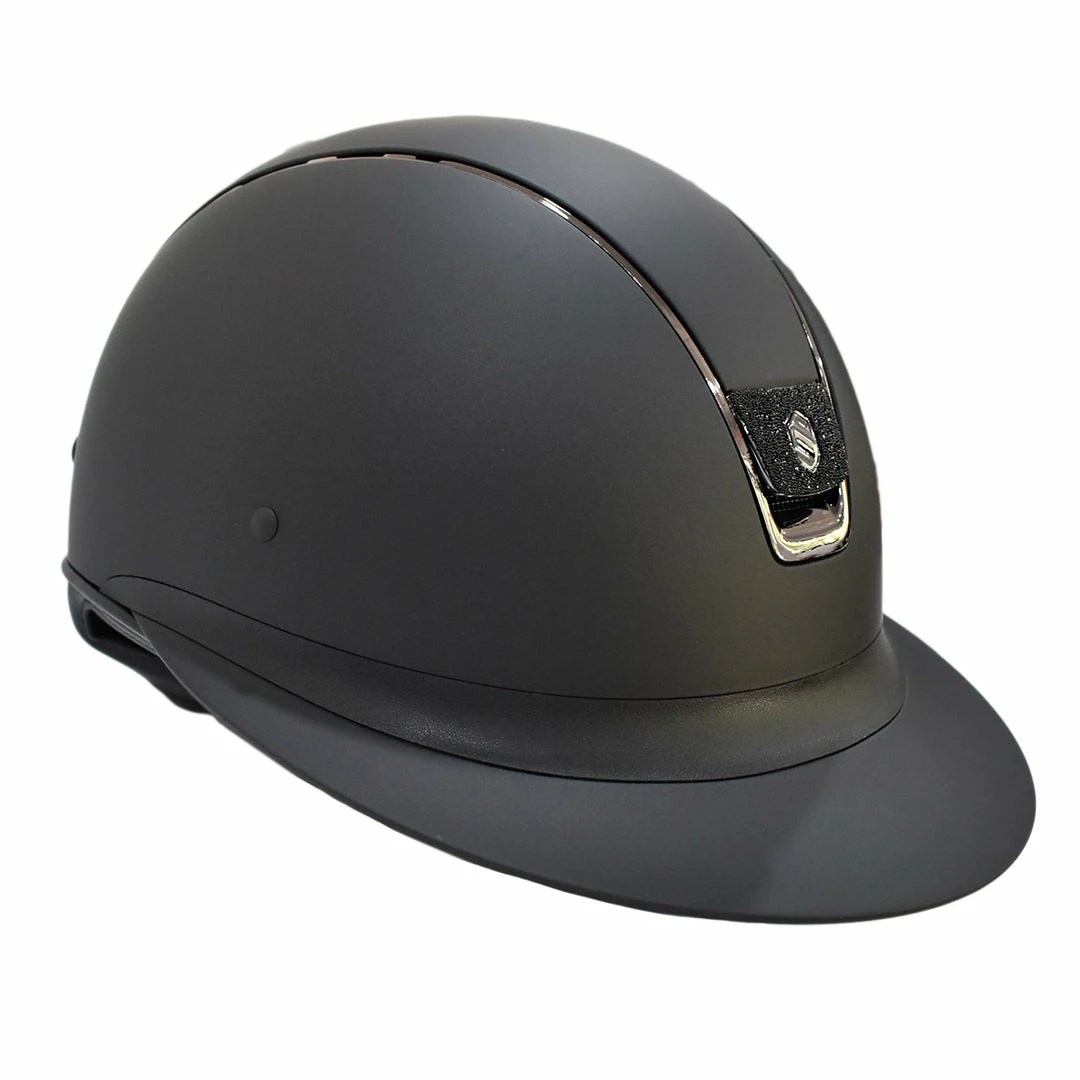 Coupon 💯 Samshield Custom Miss Shield Matte Black Chrome Black Blazon Crystal Helmet 🔥 3 Samshield Custom Miss Shield Matte Black Chrome Black Blazon Crystal Helmet