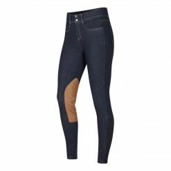Kerrits Women's Stretch Denim Knee Patch Breech