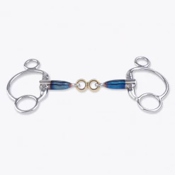 Equine Industries Trust Sweet Iron 2.5 Ring Eggbutt French Link Horse Bits