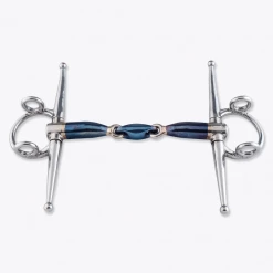 Equine Industries Horse Bits Trust Sweet Iron Full Cheek Gag Elliptical