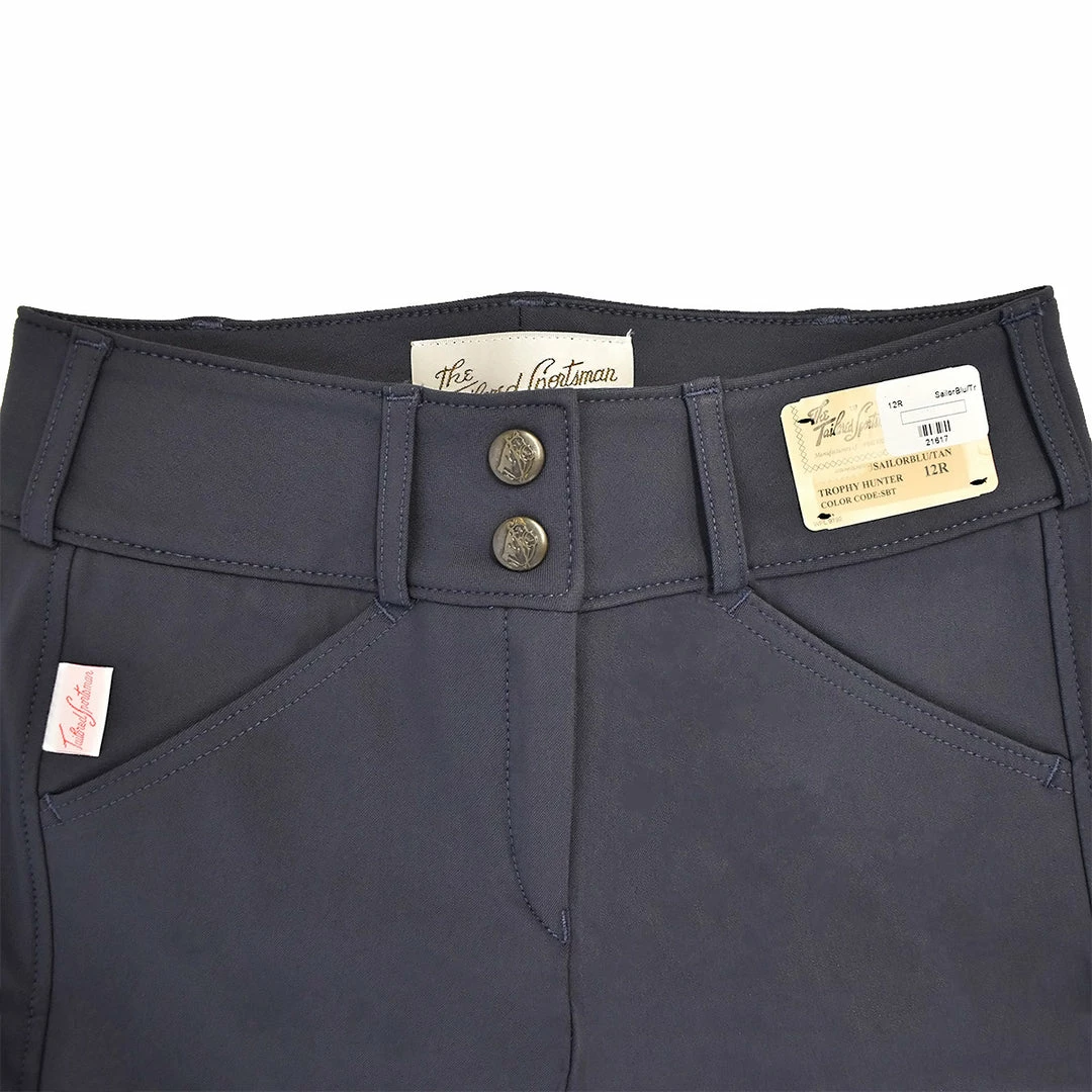 Deals 👍 Tailored Sportsman 👧 Girls Front Zip Trophy Hunter Breeches 🤩 66 Tailored Sportsman Girls Front Zip Trophy Hunter Breeches