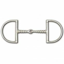 Toklat Originals Horse Bits Toklat Corkscrew Snaffle Dee Bit