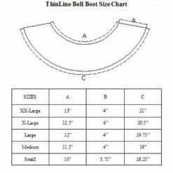 ThinLine Bell Boot With Sheepskin Trim Horse Boots & Wraps