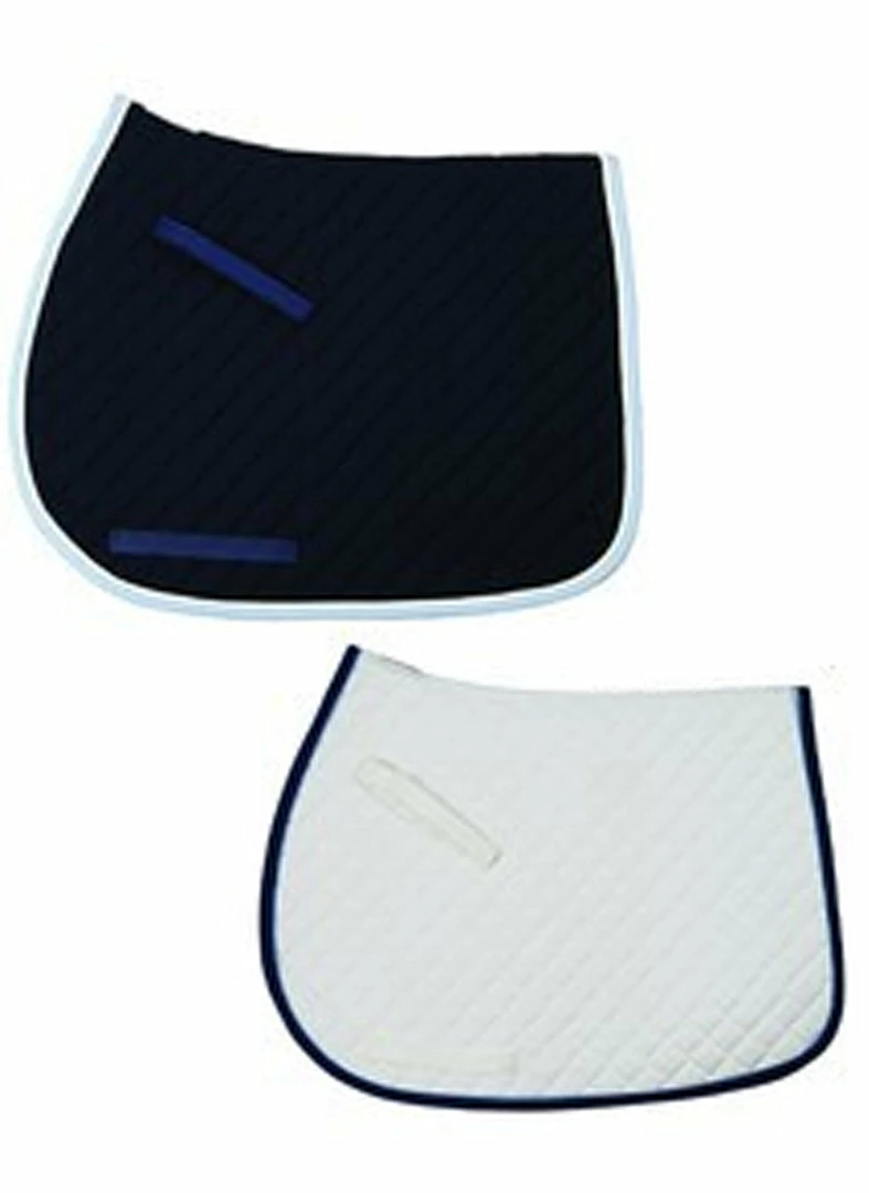 Best Pirce 👍 JPC Equestrian Saddle Pads & Fittings TuffRider Basic All Purpose Pad With Trim And Piping 😉 3 JPC Equestrian Saddle Pads & Fittings TuffRider Basic All Purpose Pad With Trim And Piping