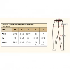 Outlet ✔️ JPC Equestrian TuffRider Children's Minerva EquiCool Tights Breeches 🎁 71 JPC Equestrian TuffRider Children's Minerva EquiCool Tights Breeches