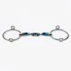 New 🌟 Equine Industries Trust Sweet Iron Loose Ring Gag Eliptical Horse Bits ❤️ 1 Equine Industries Trust Sweet Iron Loose Ring Gag Eliptical Horse Bits