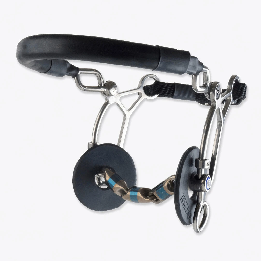 Best Sale 🥰 Equine Industries Trust Sweet Iron Hackamore Combination Short Waterford 😉 3 Equine Industries Trust Sweet Iron Hackamore Combination Short Waterford