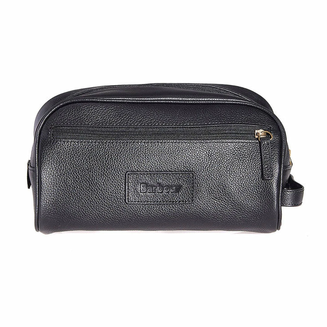 New ๐ Barbour Leather Wash Bag ๐งจ 3 Barbour Leather Wash Bag