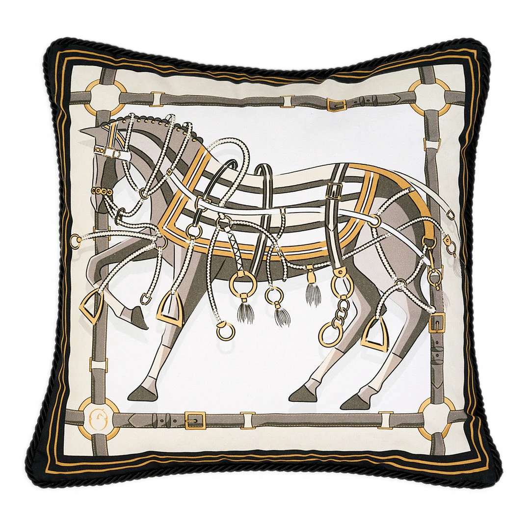 Outlet 💯 Equestrian Decor Vestrum Melbourne Pillow ⌛ 3 Equestrian Decor Vestrum Melbourne Pillow