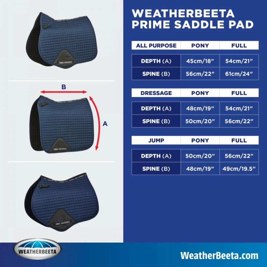 Brand new 🧨 Saddle Pads & Fittings Weatherbeeta Prime All Purpose Ombre Saddle Pad ❤️ 17 Saddle Pads & Fittings Weatherbeeta Prime All Purpose Ombre Saddle Pad