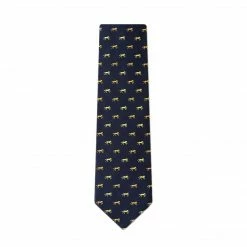 Coupon 🤩 Equestrian Accessories Wild Attire Inc. Hold Your Horses Navy Blue Silk Tie 👏 7 Equestrian Accessories Wild Attire Inc. Hold Your Horses Navy Blue Silk Tie