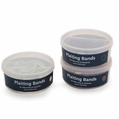 Shires Equestrian Products Tub Of Braiding Bands Grooming
