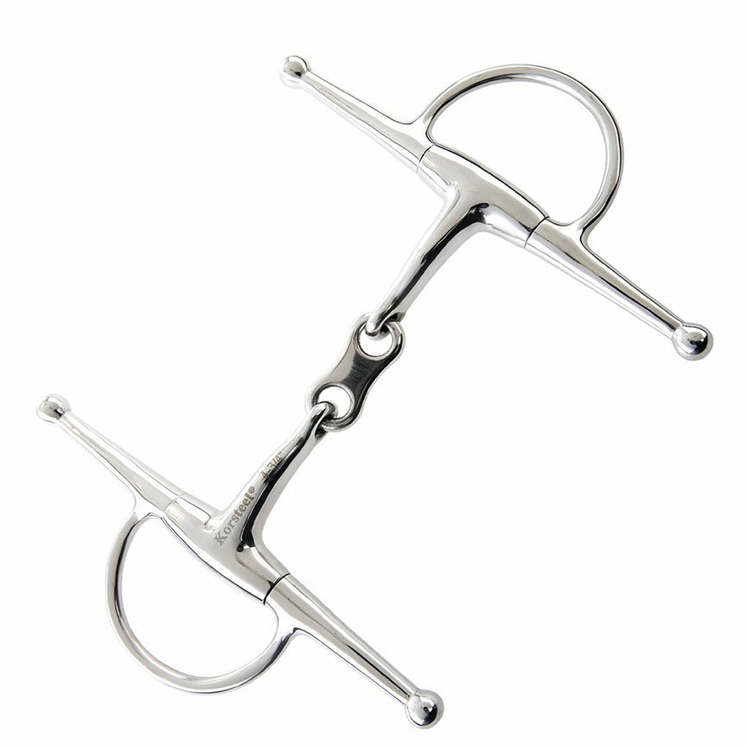 Best Pirce ⭐ Weatherbeeta Horse Bits JP Korsteel Stainless Steel French Link Full Cheek Eggbutt Snaffle Bit 🔔 3 Weatherbeeta Horse Bits JP Korsteel Stainless Steel French Link Full Cheek Eggbutt Snaffle Bit