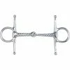 Hot Sale 🤩 Toklat Originals Horse Bits Toklat Pony Stainless Steel Corkscrew Snaffle Full Cheek 👍 1 Toklat Originals Horse Bits Toklat Pony Stainless Steel Corkscrew Snaffle Full Cheek