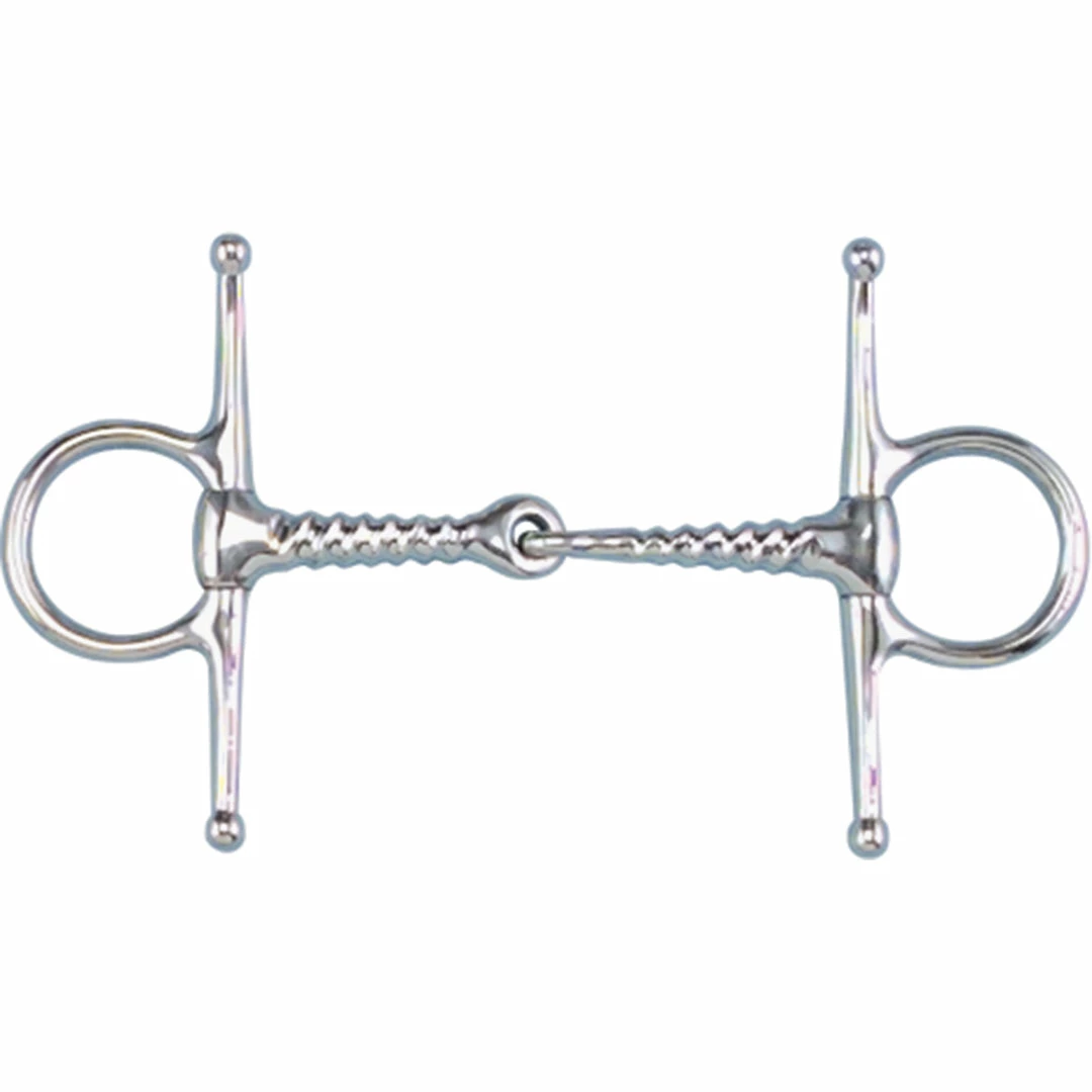 Hot Sale 🤩 Toklat Originals Horse Bits Toklat Pony Stainless Steel Corkscrew Snaffle Full Cheek 👍 3 Toklat Originals Horse Bits Toklat Pony Stainless Steel Corkscrew Snaffle Full Cheek