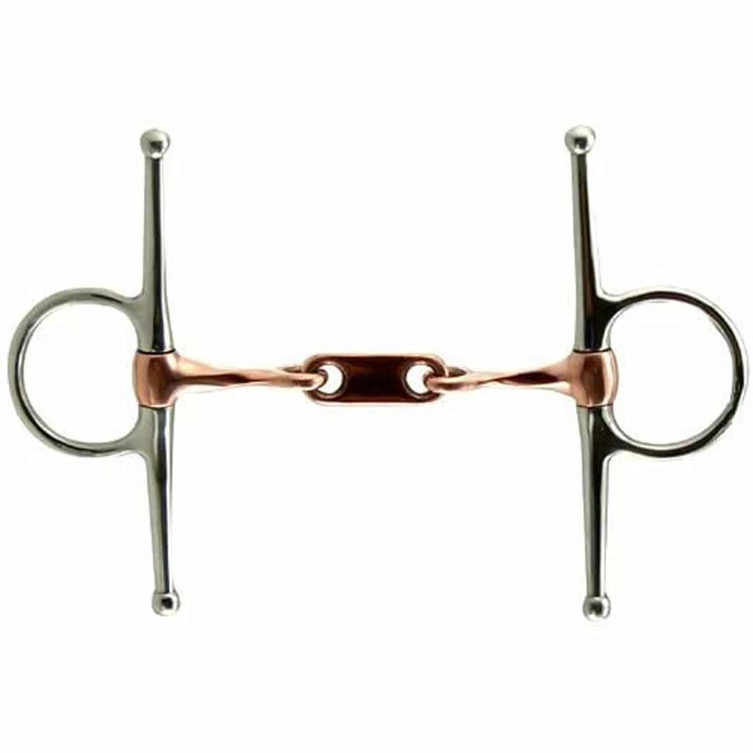 Buy 😍 Intrepid Horse Bits Coronet Copper Mouth Dr Bristol Slow Twist Full Cheek Bit ❤️ 3 Intrepid Horse Bits Coronet Copper Mouth Dr Bristol Slow Twist Full Cheek Bit