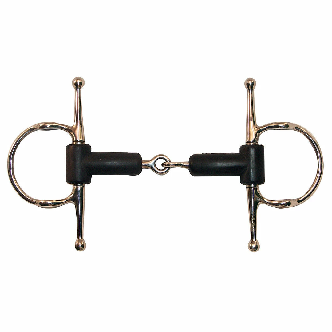 New 🛒 Intrepid Horse Bits Coronet Rubber Mouth Full Cheek Gag Bit ✔️ 3 Intrepid Horse Bits Coronet Rubber Mouth Full Cheek Gag Bit