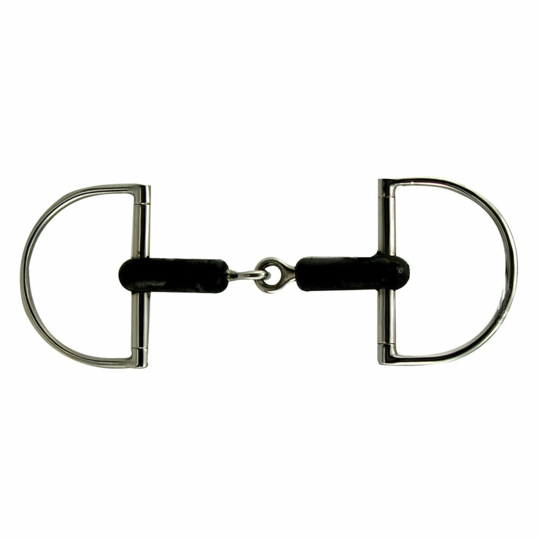 Coupon 🛒 Intrepid Coronet Hunter Dee Ring With Rubber Mouth Snaffle Bit ⭐ 3 Intrepid Coronet Hunter Dee Ring With Rubber Mouth Snaffle Bit