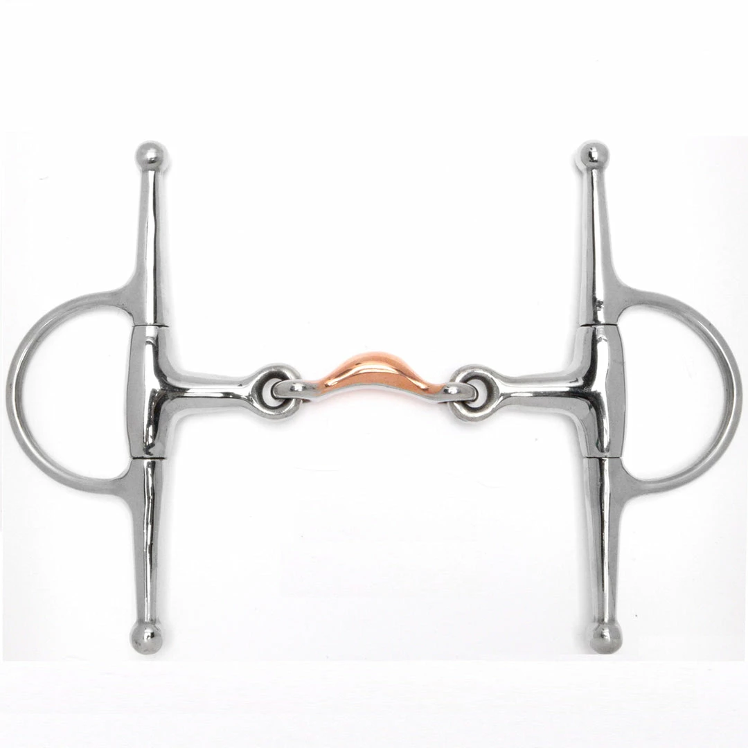 Hot Sale 😍 Toklat Originals Horse Bits Toklat Full Cheek Copper Quarter Moon Bit 🤩 3 Toklat Originals Horse Bits Toklat Full Cheek Copper Quarter Moon Bit