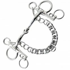 Weatherbeeta Horse Bits Korsteel Stainless Steel Tom Thumb Pelham Bit