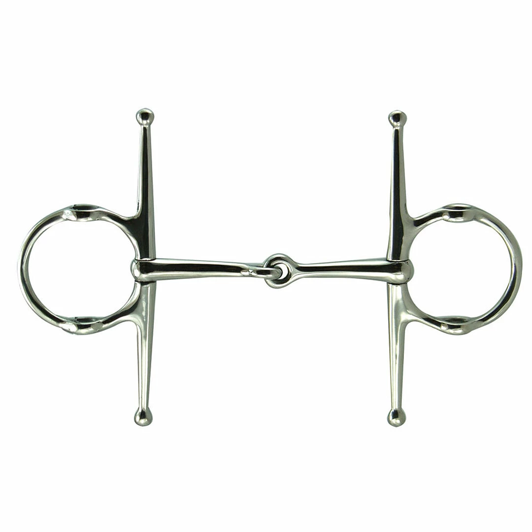 Cheap 🔔 Intrepid Coronet Full Cheek Snaffle Gag Bit Horse Bits ❤️ 3 Intrepid Coronet Full Cheek Snaffle Gag Bit Horse Bits