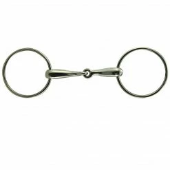 Intrepid Coronet Racing Hollow Mouth Snaffle Bit Horse Bits