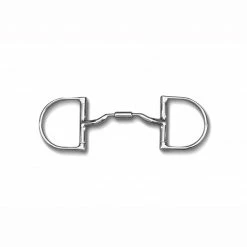 Toklat Originals Horse Bits Toklat Myler 3 3/8" Medium Dee Without Hooks With Low Port Comfort Snaffle MB 04