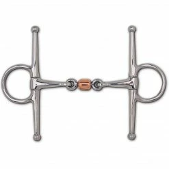 Toklat Originals Toklat Full Cheek Copper Roller Snaffle Bit Horse Bits