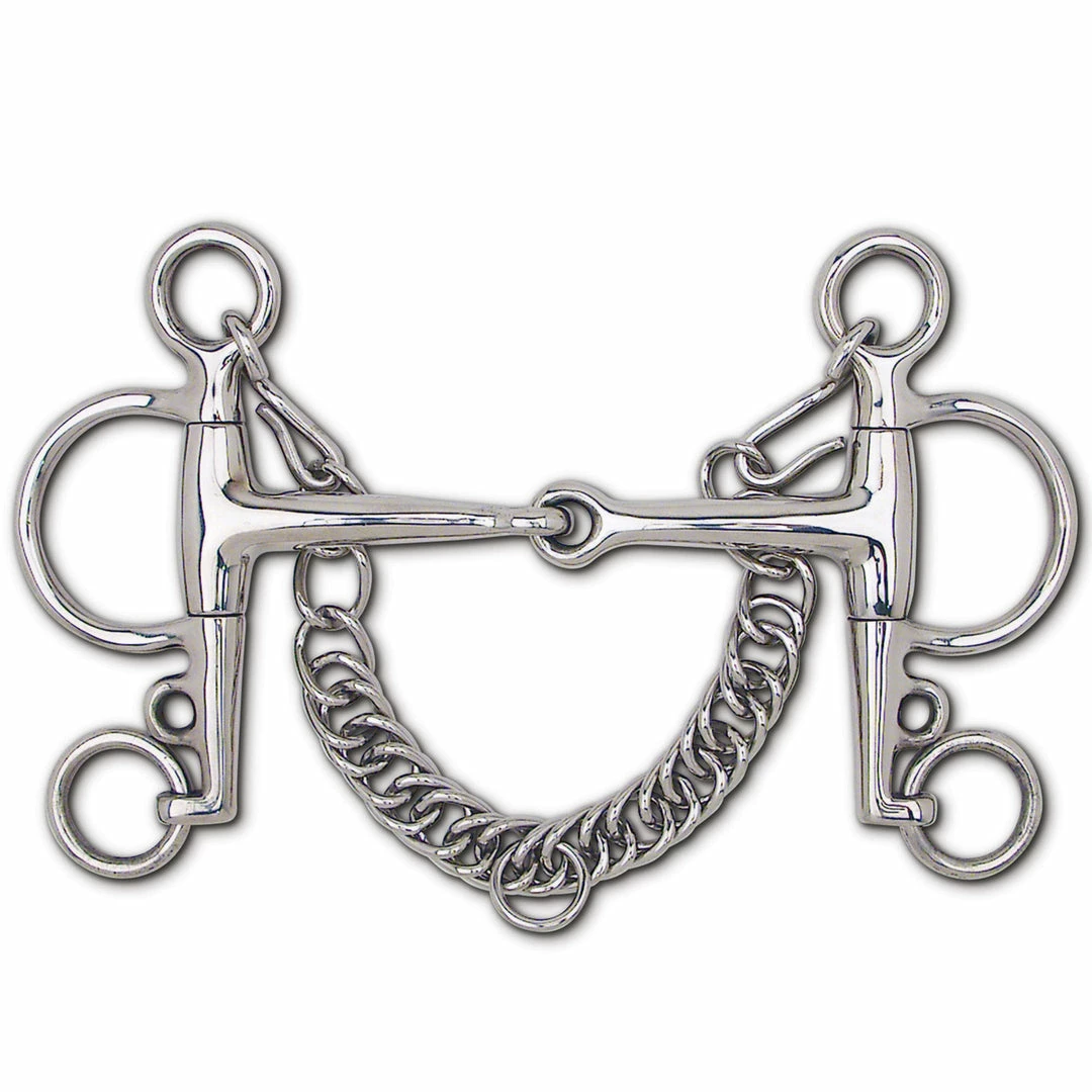 Best Sale 😉 Toklat Originals Toklat Stainless Steel Snaffle Eggbutt Pelham - 4 3/4" Cheek Horse Bits 💯 3 Toklat Originals Toklat Stainless Steel Snaffle Eggbutt Pelham - 4 3/4" Cheek Horse Bits