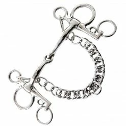 Weatherbeeta Horse Bits JP Korsteel Stainless Steel Tom Thumb Pelham Bit