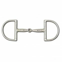 Toklat Originals Horse Bits Toklat Stainless Steel Snaffle Hunt Dee - 3 3/4" Rings