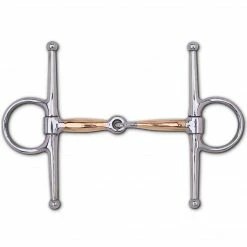 Toklat Originals Toklat Copper Thin Mouth Snaffle Full Cheek Bit