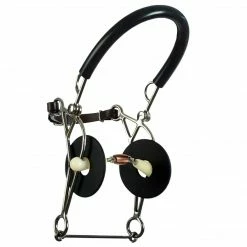 English Riding Supply Happy Mouth Copper Roller Mouth Hackamore Bit Horse Bits