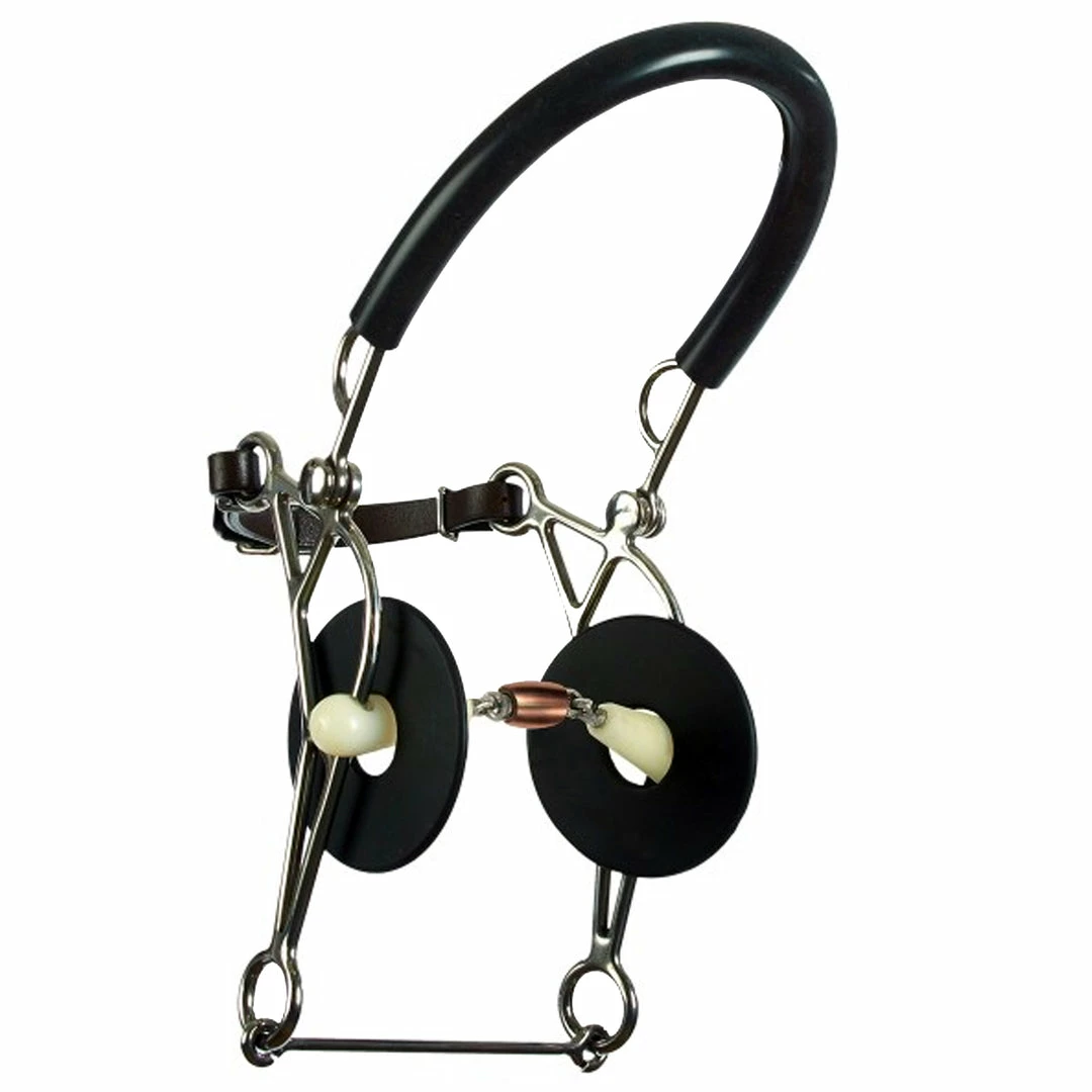 Deals 🔥 English Riding Supply Happy Mouth Copper Roller Mouth Hackamore Bit Horse Bits ❤️ 3 English Riding Supply Happy Mouth Copper Roller Mouth Hackamore Bit Horse Bits