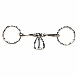 Jacks Mfg Serena Song Ring Snaffle Bit Horse Bits