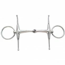 Weatherbeeta Korsteel Stainless Steel Jointed Fulmer Snaffle Bit Horse Bits