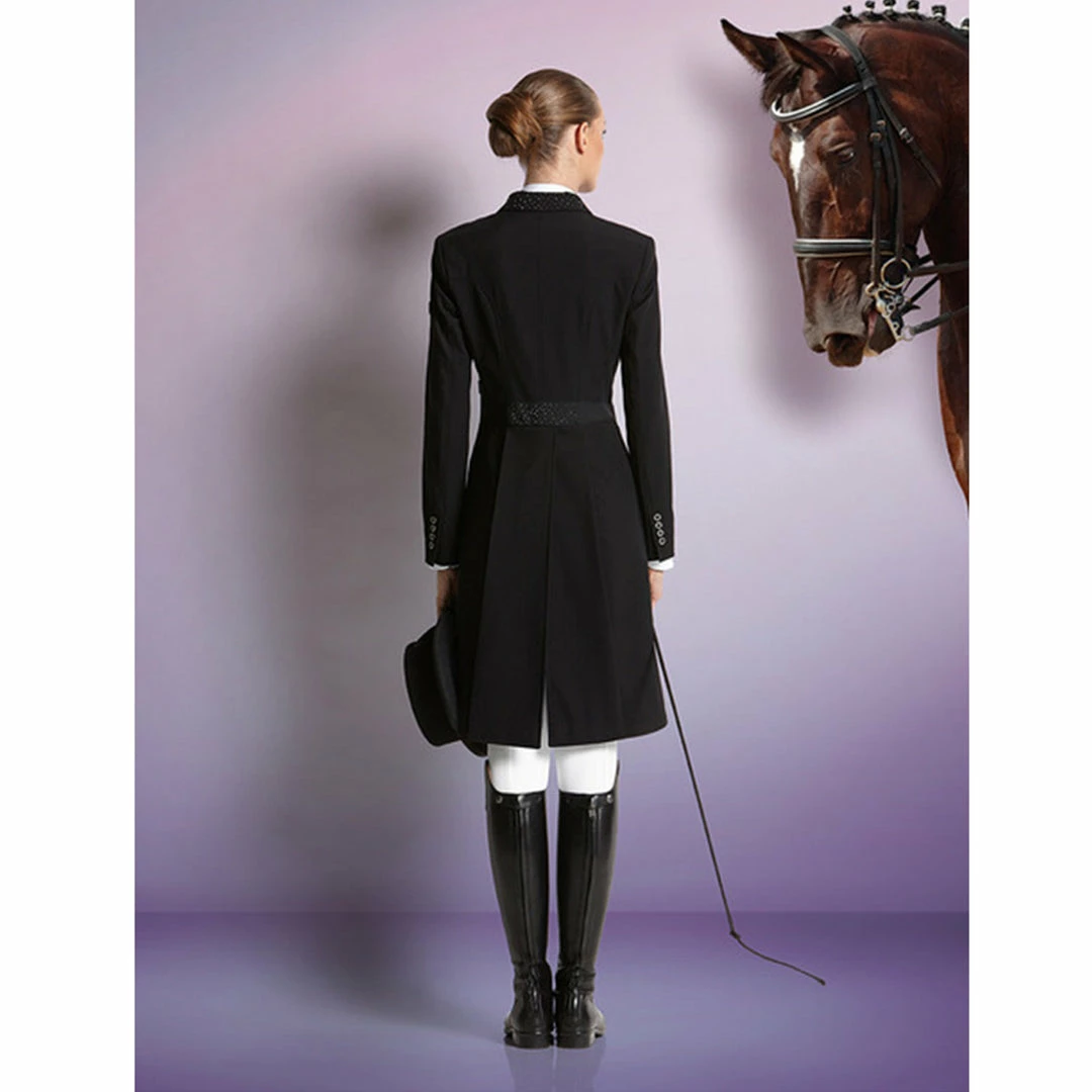 Wholesale ✔️ Equiline 👩 Women's Marilyn 👗 Dressage Tail 🧥 Coat In X-Cool Evo 🌟 9 Equiline Women's Marilyn Dressage Tail Coat In X-Cool Evo