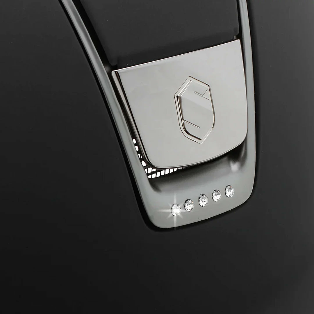 Cheapest 👏 Helmets Samshield Shadowmatt With 5 Swarovski Crystals Helmet 👍 3 Helmets Samshield Shadowmatt With 5 Swarovski Crystals Helmet