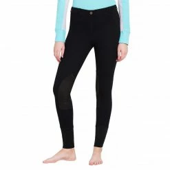 Wholesale 💯 JPC Equestrian TuffRider Ladies Starter Lowrise Pull On Knee Patch Breeches ✔️ 26 JPC Equestrian TuffRider Ladies Starter Lowrise Pull On Knee Patch Breeches
