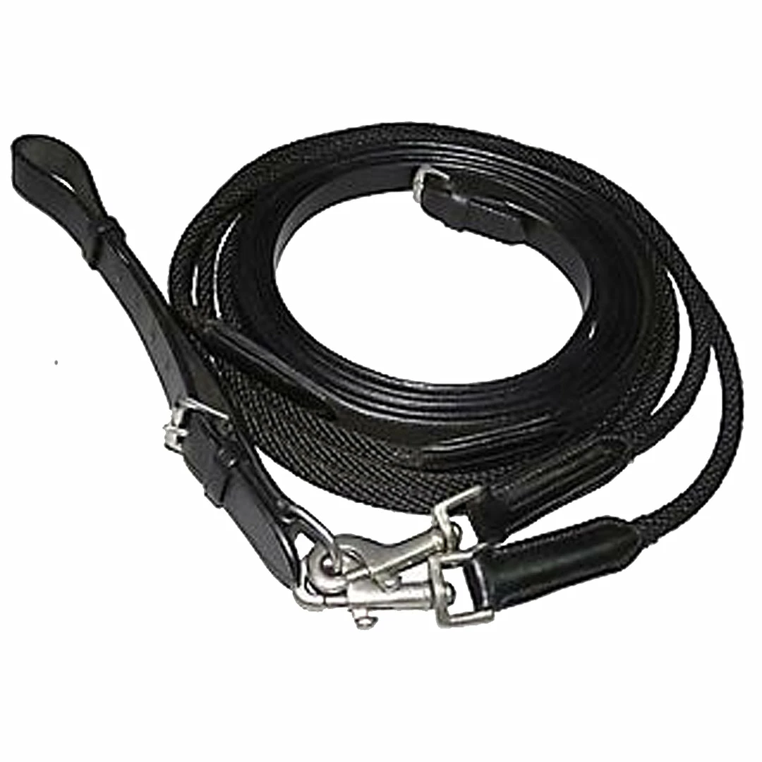 Best Pirce ๐ JPC Equestrian HDR Draw Reins With Snaps Horse Training Equipment โ 3 JPC Equestrian HDR Draw Reins With Snaps Horse Training Equipment