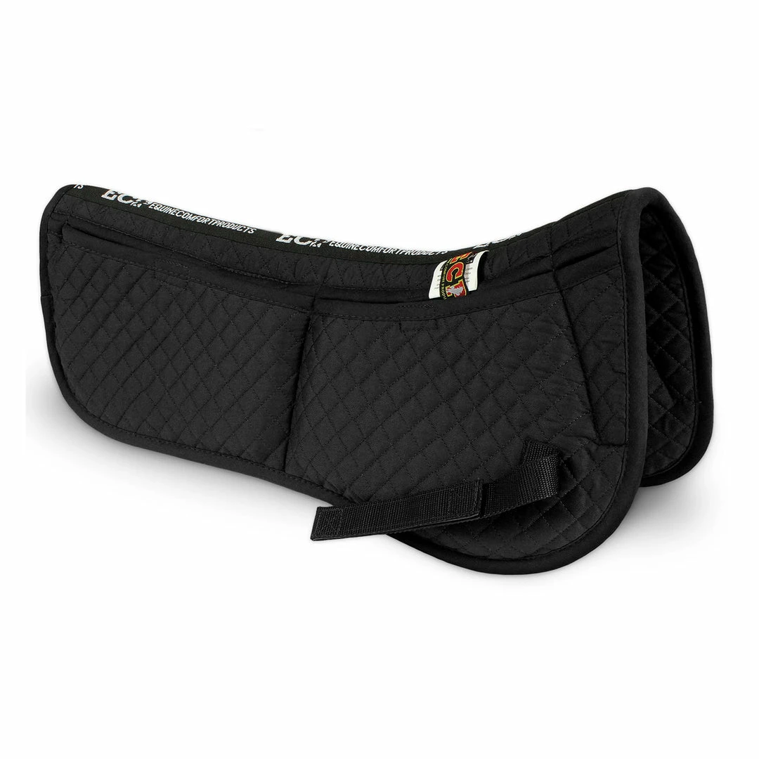 Outlet 🛒 Equine Comfort Products ECP Quilted Correction Half Pad Saddle Pads & Fittings 🤩 5 Equine Comfort Products ECP Quilted Correction Half Pad Saddle Pads & Fittings