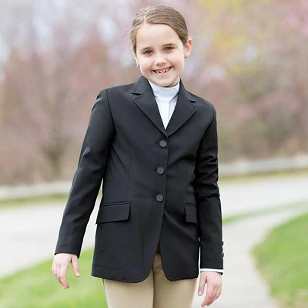 Wholesale 🔔 R.J. Classics Equestrian Apparel R.J. Classics Ellie 👧 Girls' Show 🧥 Coat 😍 4 R.J. Classics Equestrian Apparel R.J. Classics Ellie Girls' Show Coat