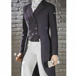 Wholesale ✔️ Equiline 👩 Women's Marilyn 👗 Dressage Tail 🧥 Coat In X-Cool Evo 🌟 16 Equiline Women's Marilyn Dressage Tail Coat In X-Cool Evo